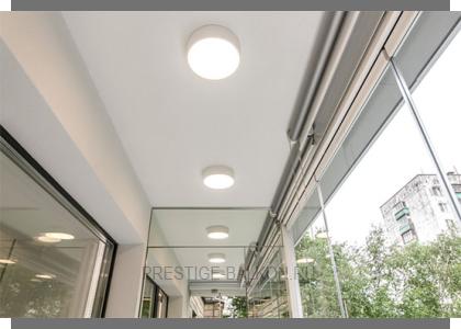 Потолочное освещение балкона в Пушкино