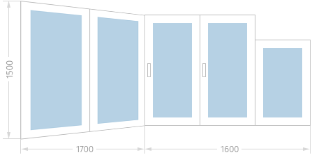 Остекление балконов и лоджий в многоэтажках серии П-44