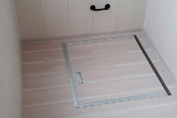 Холодное остекление алюминиевыми окнами с шумопонижающими отливами и с выносом в Пушкино